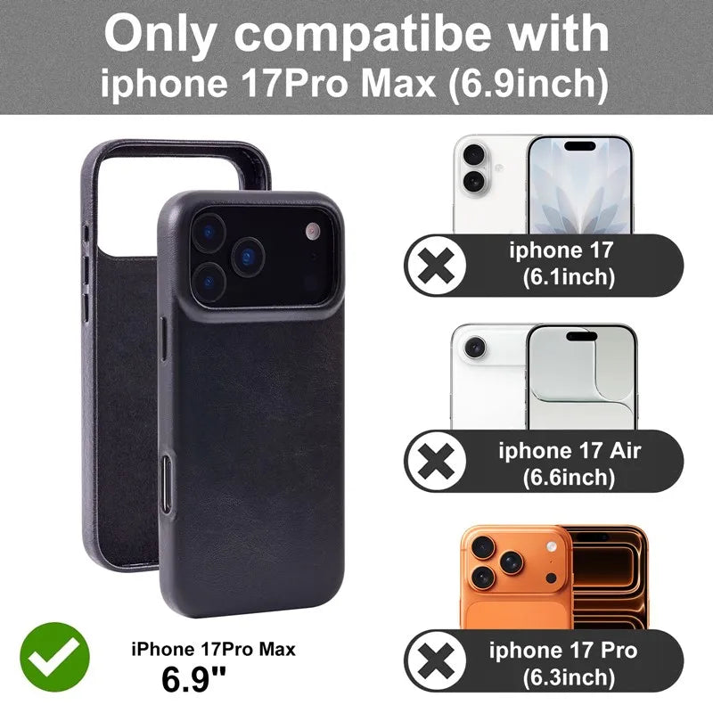 Genuine Leather Phone Case for Samsung Galaxy Z Fold Series image 2