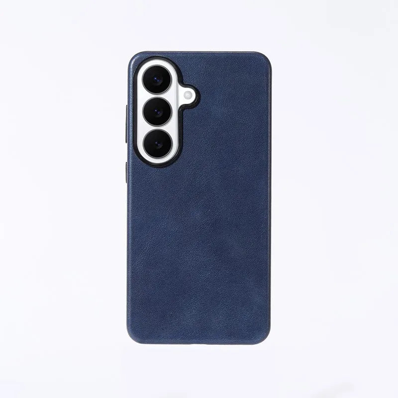 Top-Grain Leather Phone Case for Customizable Device Models image 1