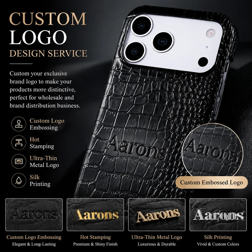 Top-Grain Leather Slim Phone Case for iPhone 17 Series image 2