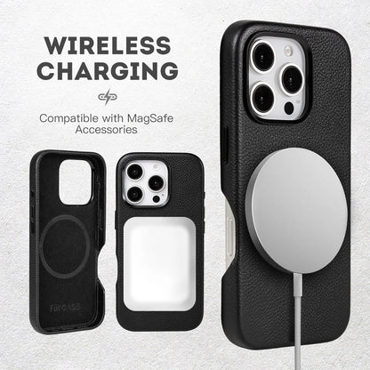 Litchi Grain Slim Phone Case for iPhone 16 Series image 2