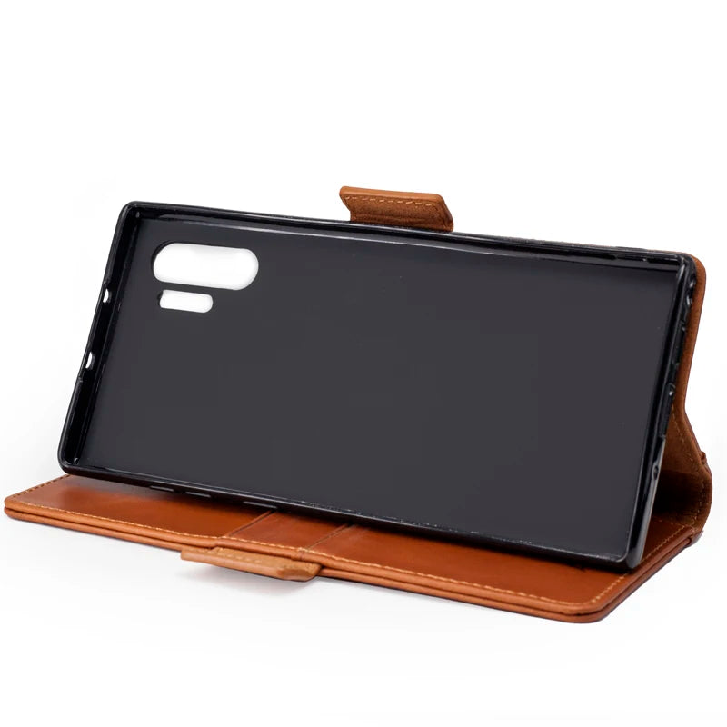 Genuine Leather Phone Case for Samsung Galaxy Custom Models - image 3