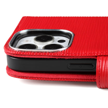 Cowhide Leather Folio Wallet Phone Case for iPhone 16 Series - image 6