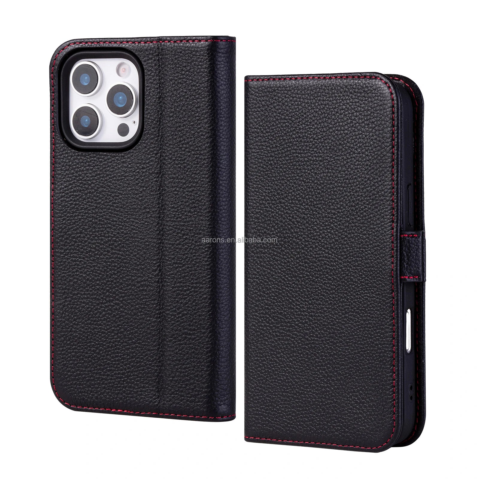 Genuine Leather Phone Case for iPhone 16 Series image 1