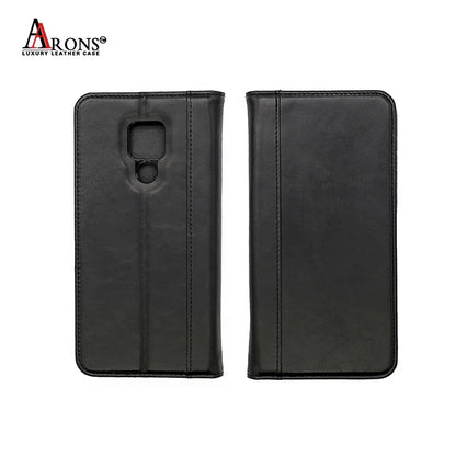 Genuine Leather Folio Wallet Phone Case for Huawei Phone Models - image 2