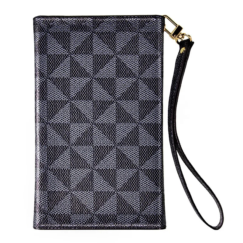 Genuine Leather Wallet Phone Case for Huawei Phone Models / Vertu Custom Models - image 2