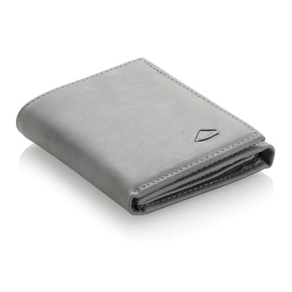 Aaronscase Genuine Leather Trifold RFID Blocking Wallet (Wholesale/Manufacturer)