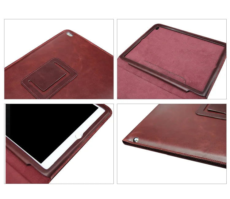 Genuine Leather Stand Folio Tablet / iPad Case for Custom Tablet Models - image 6