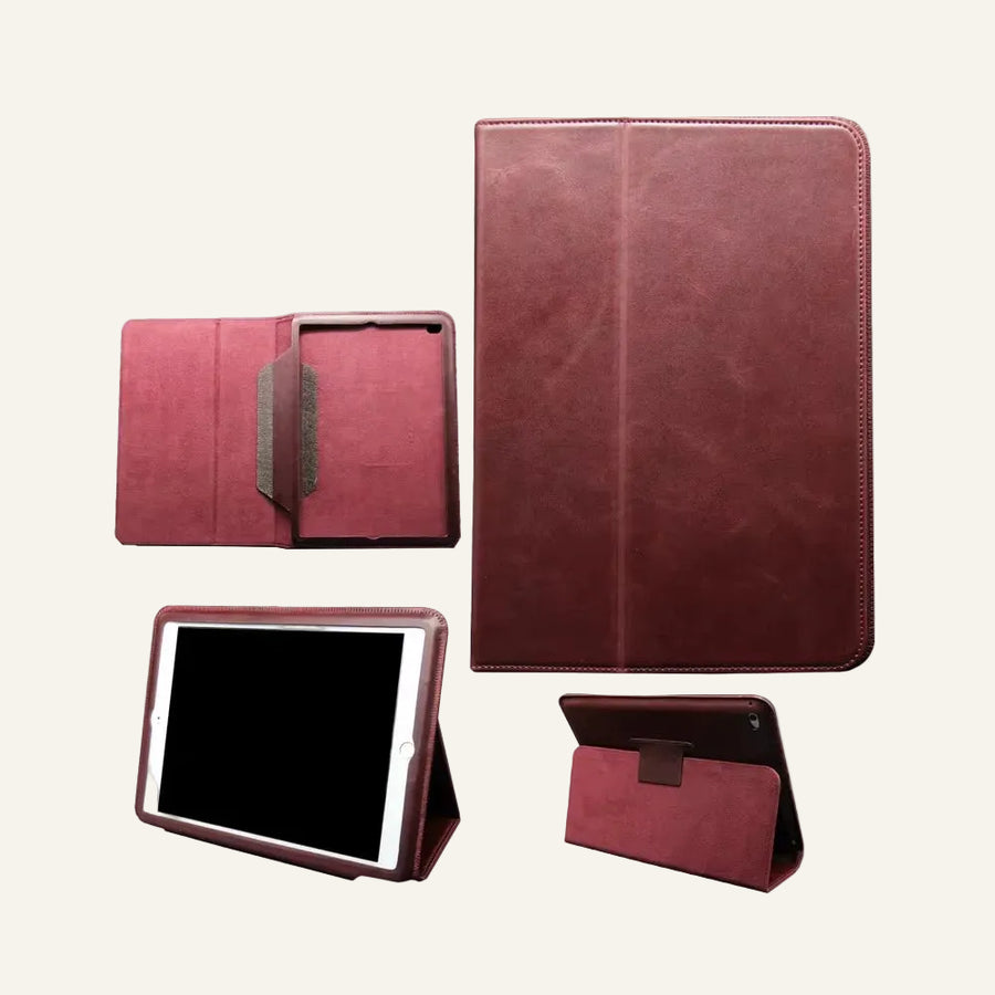 Genuine Leather Stand Folio Tablet / iPad Case for Custom Tablet Models - image 2