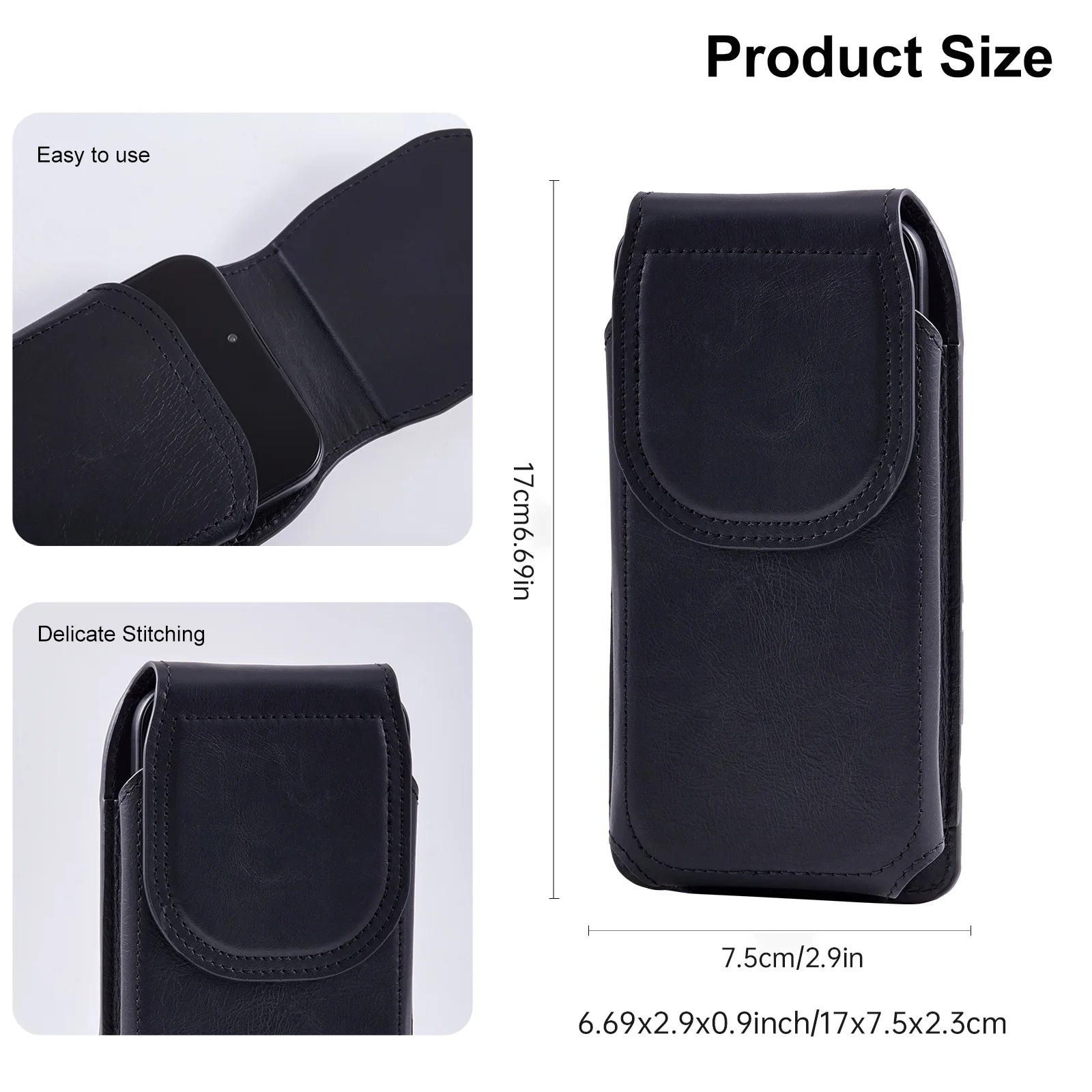 Genuine Leather Wallet Phone Case for iPhone 17 Series image 6