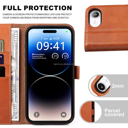 Genuine Leather Phone Case for iPhone 16 Series image 5