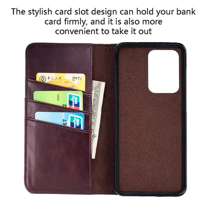 Cowhide Leather Folio Wallet Phone Case for Customizable Device Models image 5