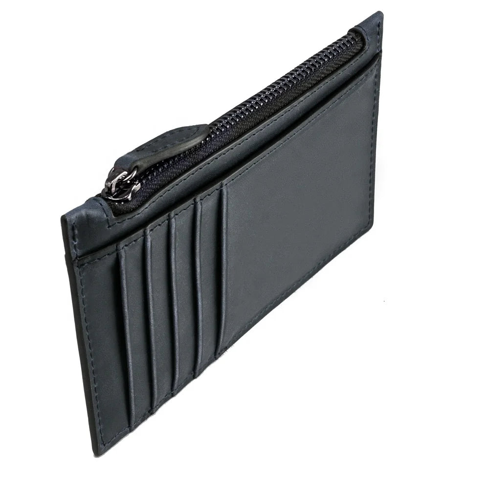 Genuine Leather Zipper Card Holder - image 4