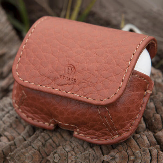 Genuine Leather AirPods Pro Case — Custom OEM