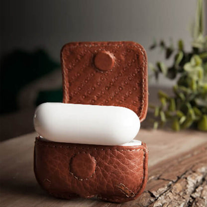Aaronscase Genuine Leather AirPods Pro Case (Wholesale/Manufacturer)