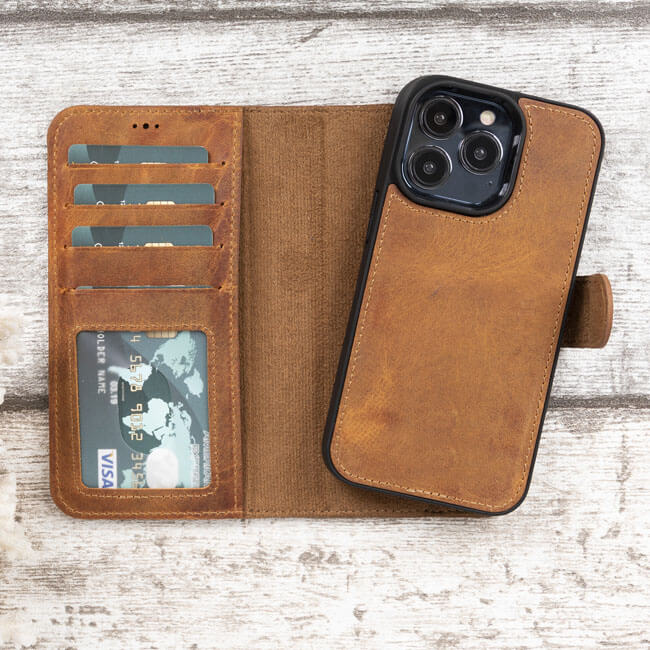 Aaronscase Genuine Leather iPhone 13 Pro Max Case (Wholesale / Manufacturer)