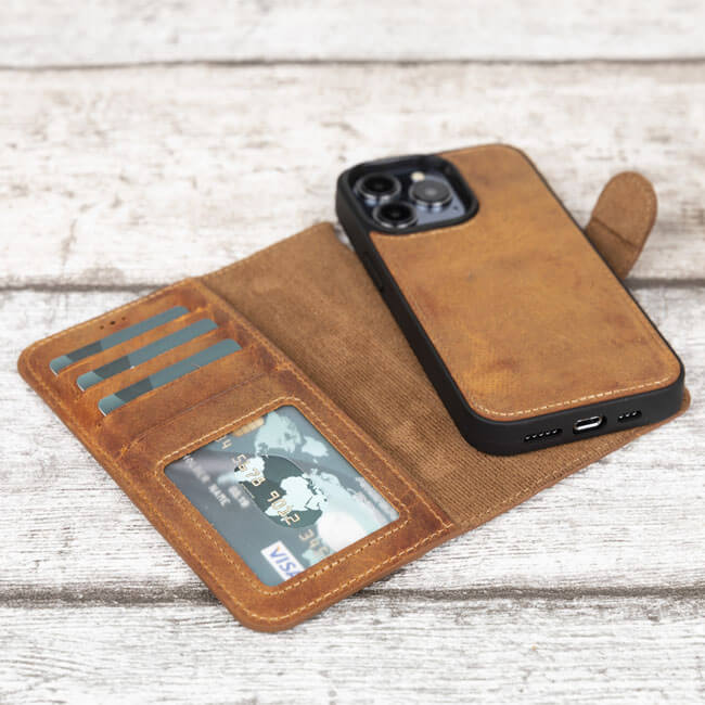 Aaronscase Genuine Leather iPhone 13 Pro Max Case (Wholesale / Manufacturer)