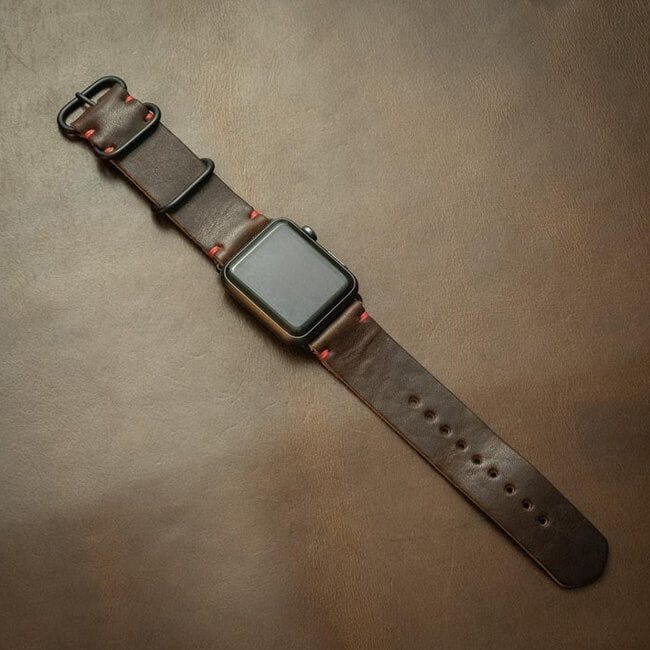 Aaronscase Apple Watch Leather Strap (Wholesale/Manufacturer)