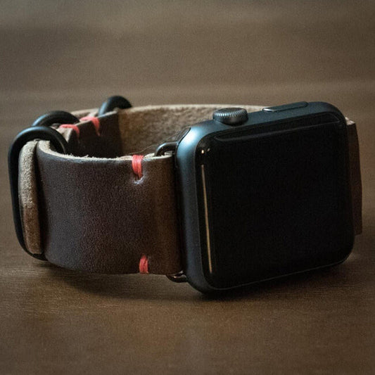 Pulseira de Couro para Apple Watch — OEM Personalizado