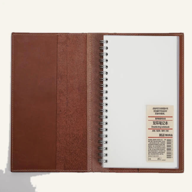 Genuine Leather Refillable Book Cover (Wholesale/OEM Manufacturer)