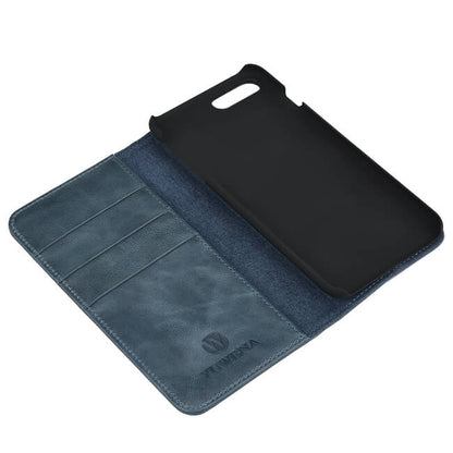 Aaronscase Blue Leather Phone Case (Wholesale/Manufacturer)