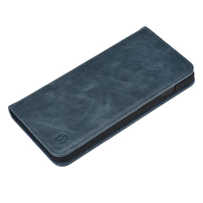 Aaronscase Blue Leather Phone Case (Wholesale/Manufacturer)