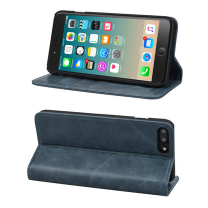 Aaronscase Blue Leather Phone Case (Wholesale/Manufacturer)
