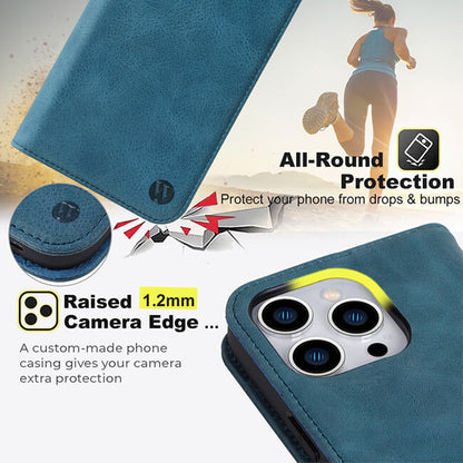 Aaronscase Custom Genuine Leather iPhone 16 Wallet Case (Wholesale/Manufacturer)