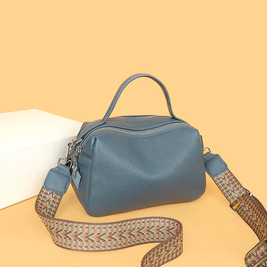 Boxy Top-Handle Crossbody Bag custom OEM reference 223966 - angled view