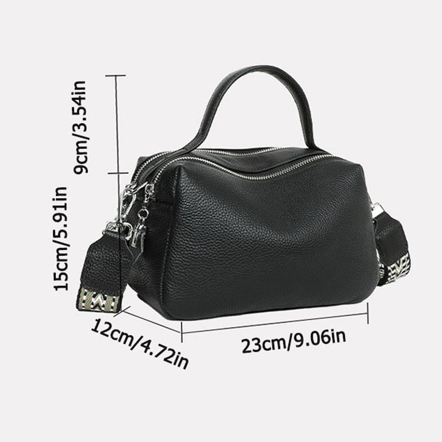 Boxy Top-Handle Crossbody Bag custom OEM reference 223966 - color or styling view