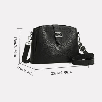 Buckle-Flap Crossbody Bag custom OEM reference CT&2259 - detail view