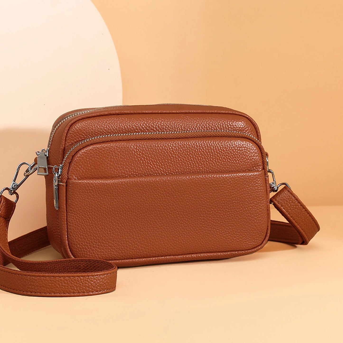 Compact Camera Crossbody Bag custom OEM reference YPJ1096 - side or carry view