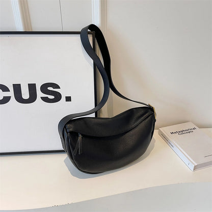 Crescent Hobo Shoulder Bag custom OEM reference 6058 - structure view