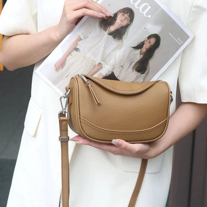 Crescent Saddle Crossbody Bag custom OEM reference 9306 - structure view