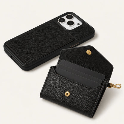 Custom Detachable Magnetic Wallet Crossbody Phone Case function and craftsmanship detail
