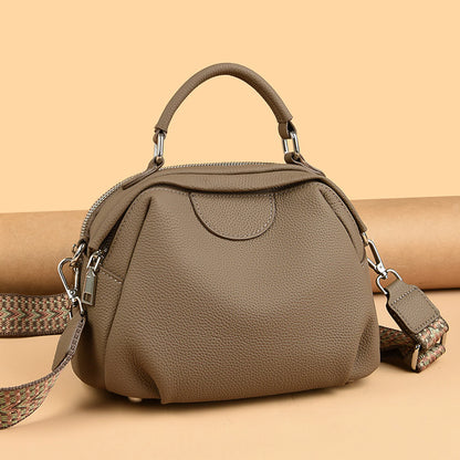 Dome Top-Handle Satchel Bag custom OEM reference XXY&99161 - side or carry view
