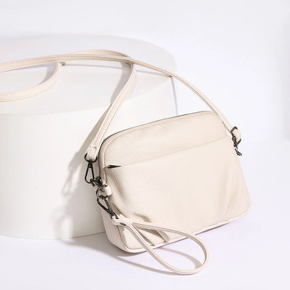Double-Zip Camera Crossbody Bag custom OEM reference 9039 - angled view