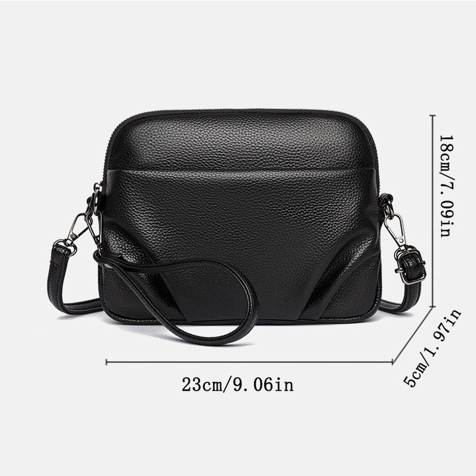 Double-Zip Camera Crossbody Bag custom OEM reference 9039 - color or styling view