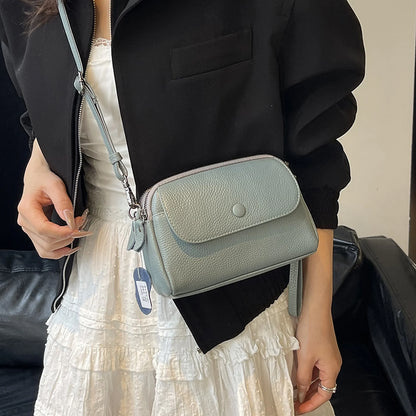 Flap Camera Crossbody Bag custom OEM reference 1235# - structure view