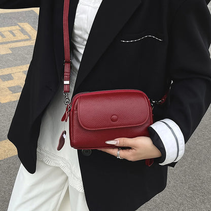 Flap Camera Crossbody Bag custom OEM reference 1235# - detail view