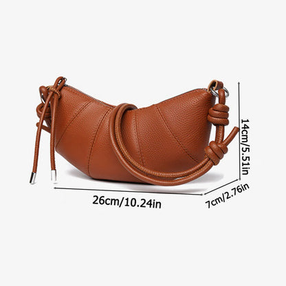 Knotted-Handle Soft Crossbody Bag custom OEM reference 02261 - color or styling view
