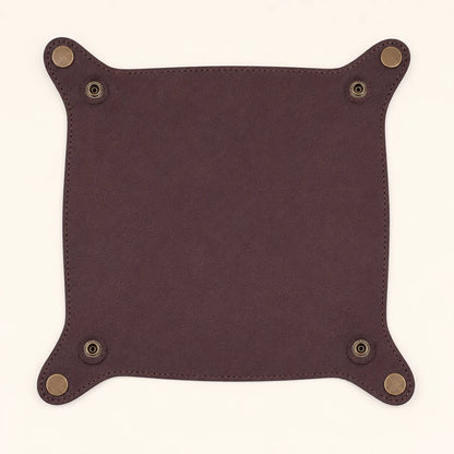 Cowhide Valet Tray (Wholesale/OEM Manufacturer) - image 03
