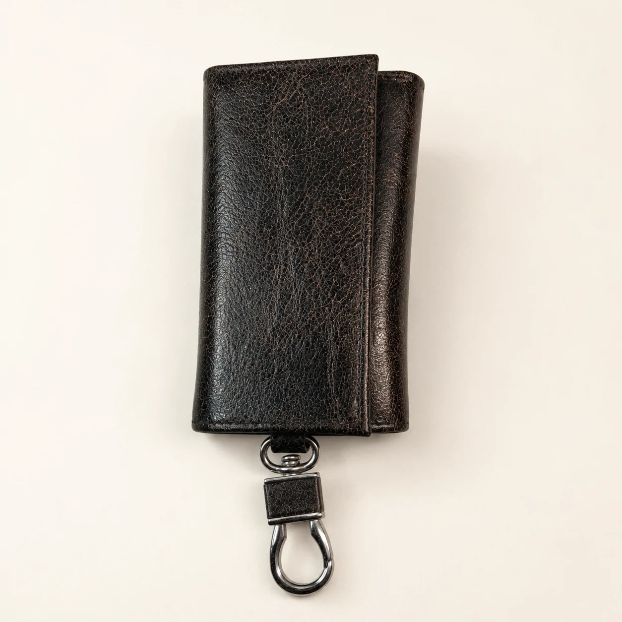 Crazy Horse Leather Key Pouch (Wholesale/OEM Manufacturer) - image 01