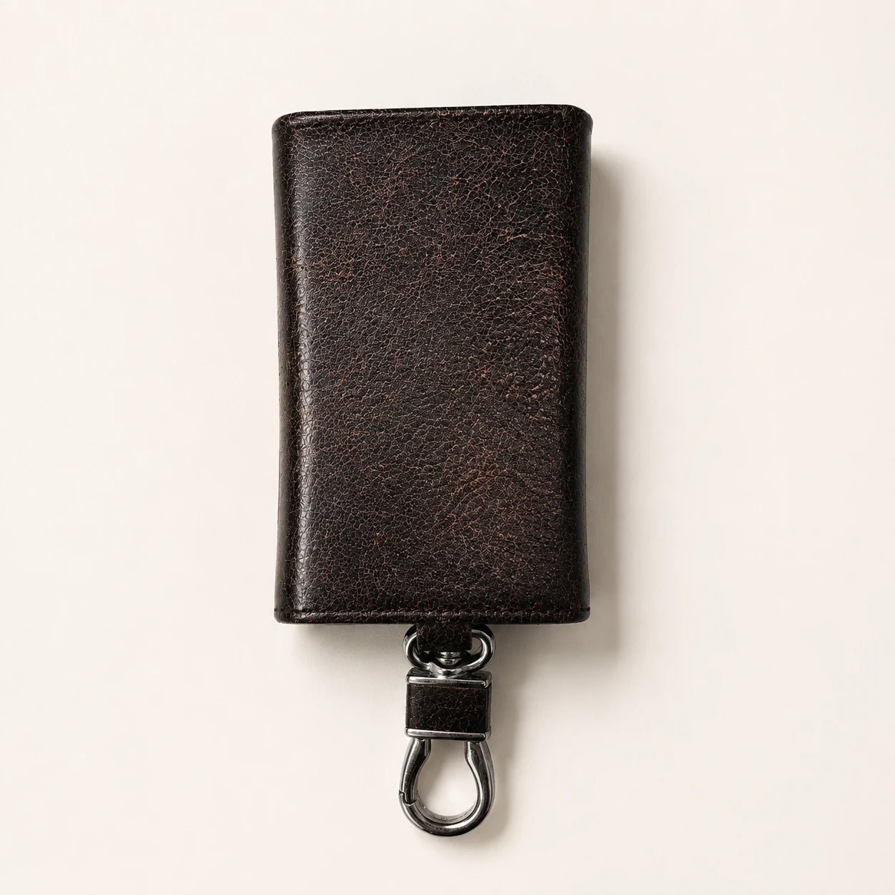 Crazy Horse Leather Key Pouch (Wholesale/OEM Manufacturer) - image 02