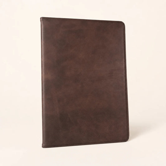 Custom Leather Folio Case For 9.7 And 10.2 Inch iPads (Wholesale/OEM Manufacturer) - image 01