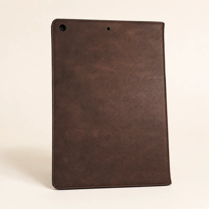 Custom Leather Folio Case For 9.7 And 10.2 Inch iPads (Wholesale/OEM Manufacturer) - image 02