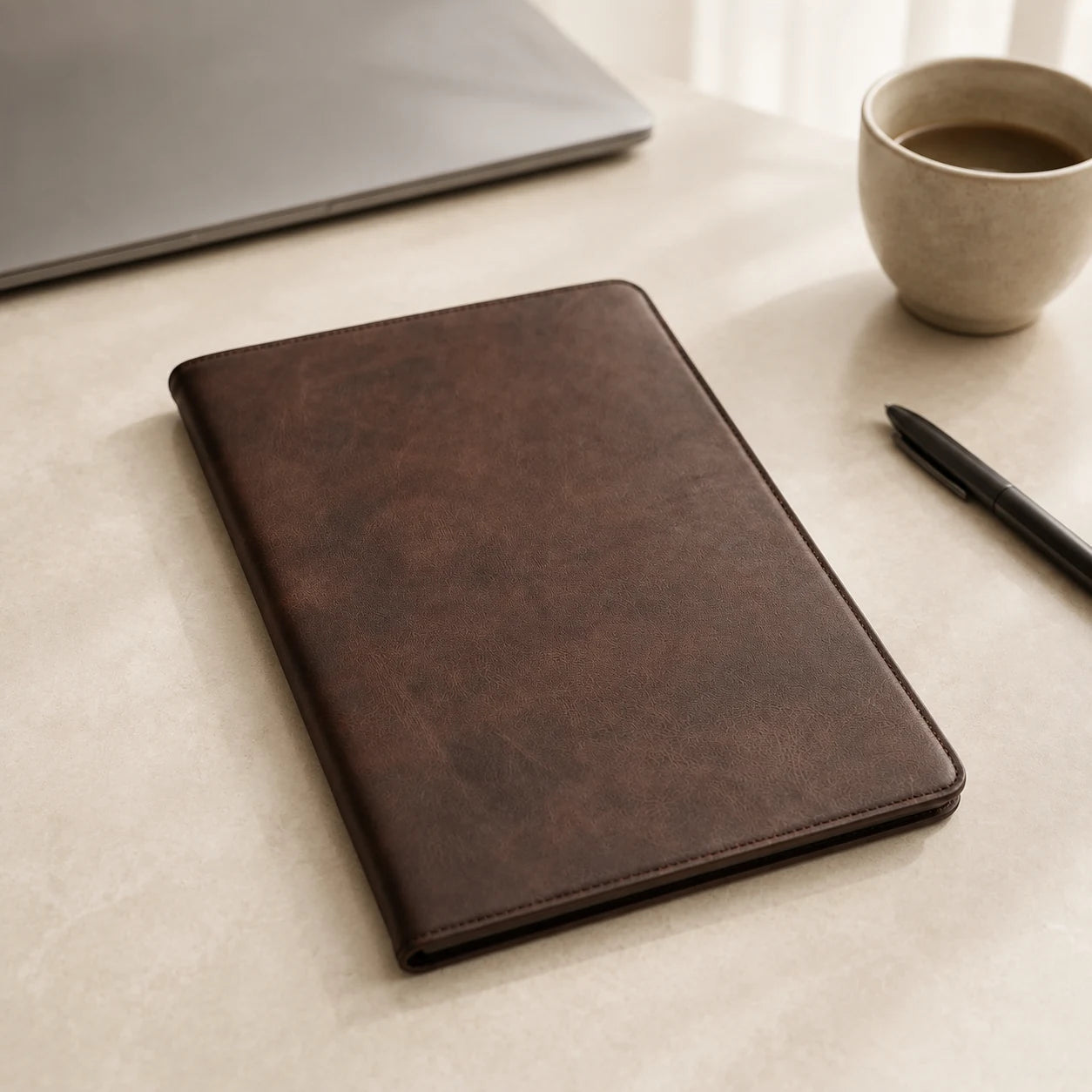Custom Leather Folio Case For 9.7 And 10.2 Inch iPads (Wholesale/OEM Manufacturer) - image 04