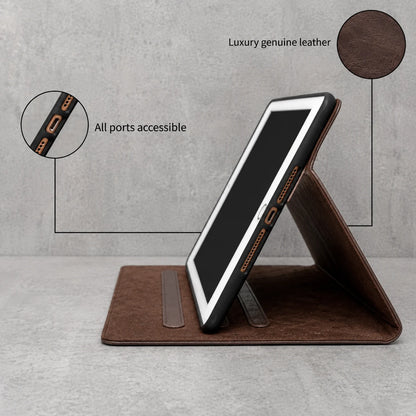 Ipad 10th Generation Genuine Leather Case (Wholesale/OEM Manufacturer) - image 03