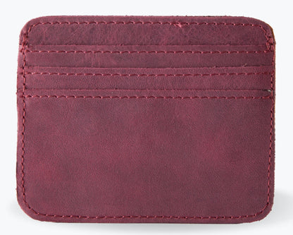 Vintage Leather Cardholder (Wholesale/OEM Manufacturer) - image 04