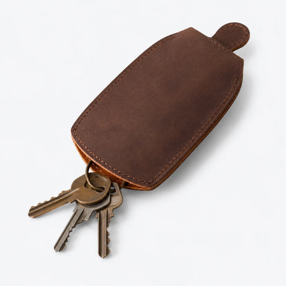 Vintage Leather Key Pouch (Wholesale/OEM Manufacturer) - image 03