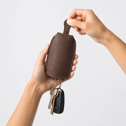 Vintage Leather Key Pouch (Wholesale/OEM Manufacturer) - image 06